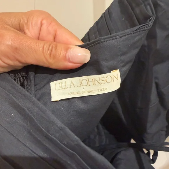 Ulla Johnson Black Strapless Pleated Mini Playsuit - Picture 6 of 8